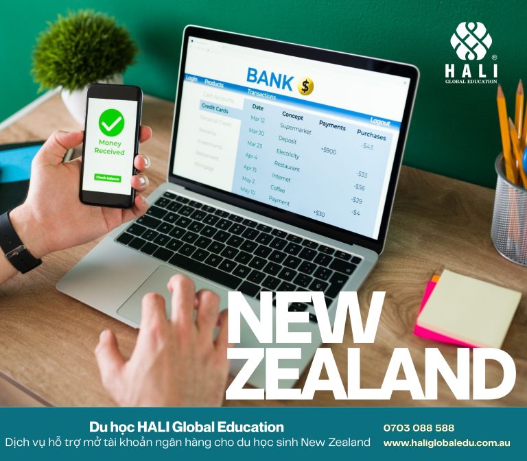 DỊCH VỤ HỖ TRỢ MỞ TÀI KHOẢN NGÂN HÀNG CHO DU HỌC SINH NEW ZEALAND