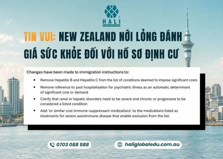 Định cư New Zealand 2026: Nới lỏng tiêu chuẩn sức khỏe cho Residence Visa