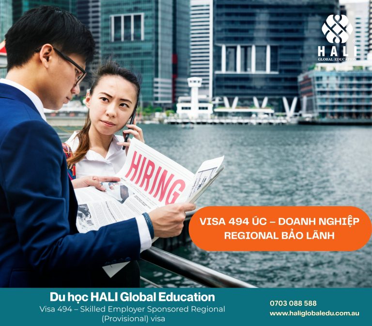 VISA 494 ÚC – DOANH NGHIỆP REGIONAL BẢO LÃNH