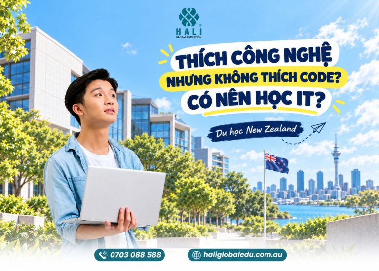Du học New Zealand ngành IT: Không thích code có học được không?