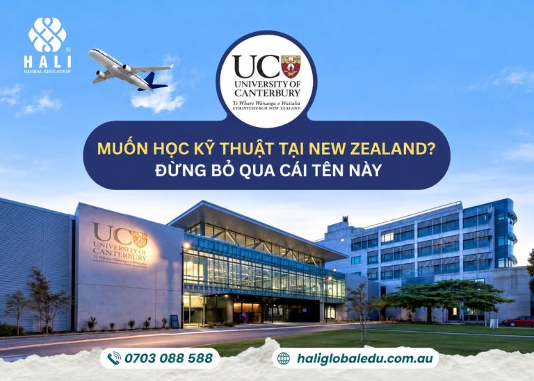 University of Canterbury: Học phí, ngành học, đầu vào và học bổng